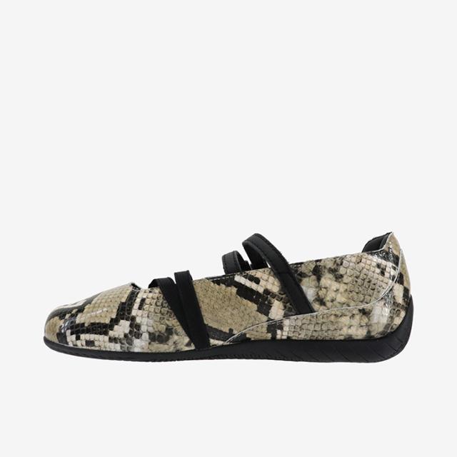 ・PUMA｜W Speedcat Ballet Snake Leather/ プーマ/スピードキャット バレエ スネーク レザー/プーマブラックｘベイパーグレー #_5