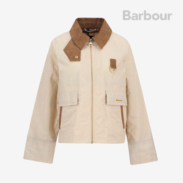 ・BARBOUR｜W Spey Icons Showerproof Jacket/ バブアー/スペイ アイコン シャワープルーフ ジャケット/ジャスミンｘドレス #