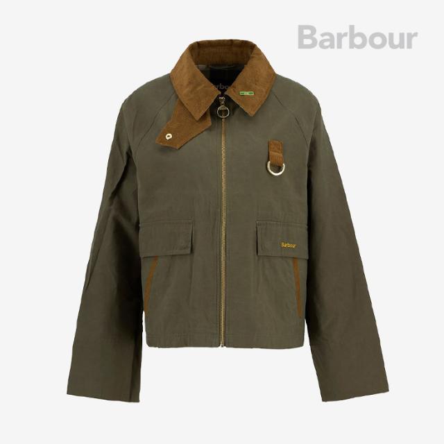 ・BARBOUR｜W Spey Icons Showerproof Jacket/ バブアー/スペイ アイコン シャワープルーフ ジャケット/アイビーグリーンｘエインシェント #