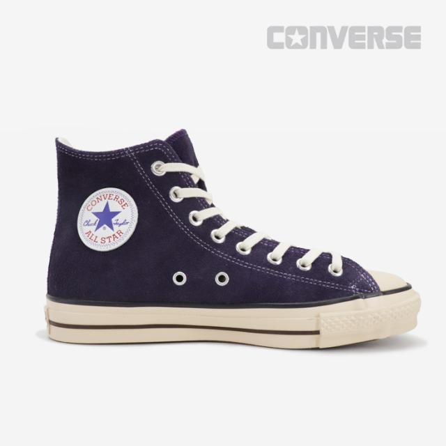 ・CONVERSE｜Japan Made All Star J Hi Suede/ コンバース/ジャパン メイド オール スター J ハイ スエード/グレープ #