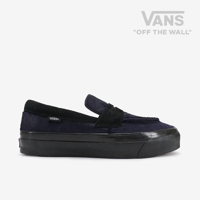 ・VANS Premium｜Loafer 53 LX Pony Hair/ ヴァンズ/プレミアム ローファー 53 ラックス ポニー ヘアー/ドレスブルー #