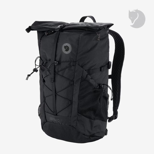・FJALLRAVEN｜Abisko Hike Foldsack Daypack/ フェールラーベン/アビスコ ハイク フォールドサック デイパック リュック/ブラック #