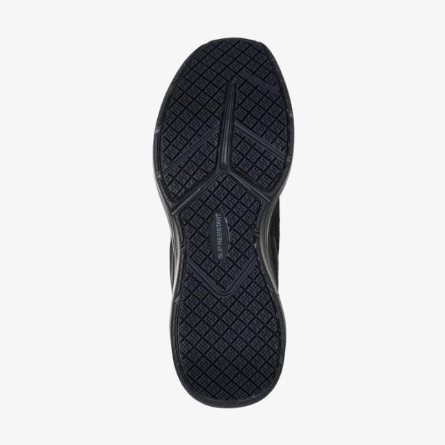 ・SKECHERS｜Slip-Ins Work Slip Resistant Contour Foam Cozy Fit/ スケッチャーズ/スリップインズ ワーク スリップ レジスタント コンツアー フォーム コージー フィット/ブラック #_4