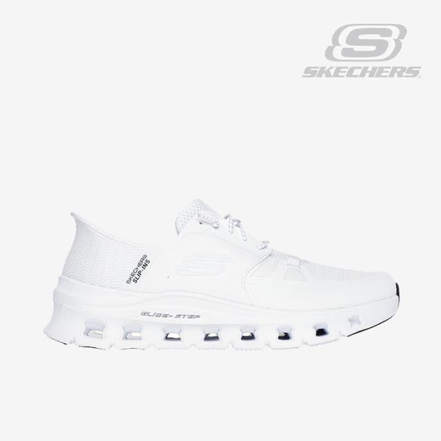 ・SKECHERS｜Slip-Ins Glide-Step Pro Wide Fit/ スケッチャーズ/スリップインズ グライドステップ プロ ワイド フィット/ホワイト #