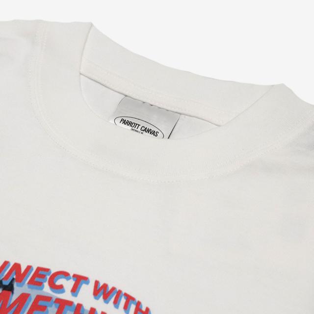 ・PARROTT CANVAS｜W LS T-Shirt Pool/ パロット キャンバス/ロングスリーブ Tシャツ プール/オフホワイト #_1