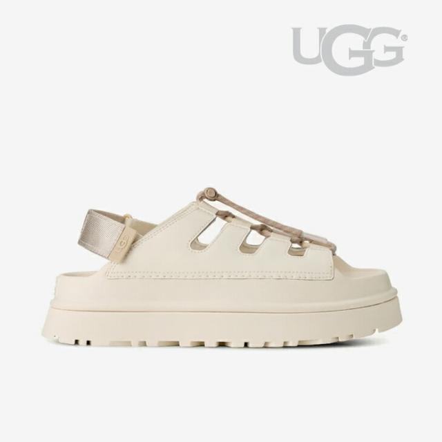 ・UGG｜W Goldenglow Toggle Lace-Up Platform Sandal/ アグ/ゴールデングロウ トグル レースアップ プラットフォーム サンダル/ジャスミン #