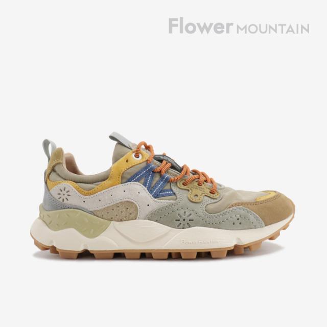 ・FLOWER MOUNTAIN｜Yamano 3 Leather Layers/ フラワー マウンテン/ヤマノ 3 レザー レイヤー/ブラウンｘスモークグリーン #