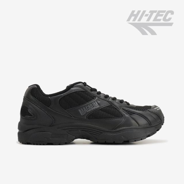 ・HI-TEC｜Magnum U.S.T British Millitary Vibram/ ハイテック/マグナム U.S.T ブリティッシュ ミリタリー ユニフォーム サービス トレーナー ビブラム/ブラック #