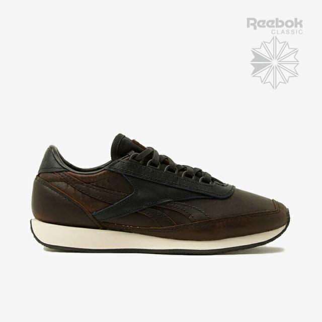 ・REEBOK｜Camargue Charles F Stead Oiled Shoulder Leather Classic Running/ リーボック/カマルグ チャールズ F ステッド オイルド ショルダー レザー クラシック ランニング/ブラウンｘネイ #