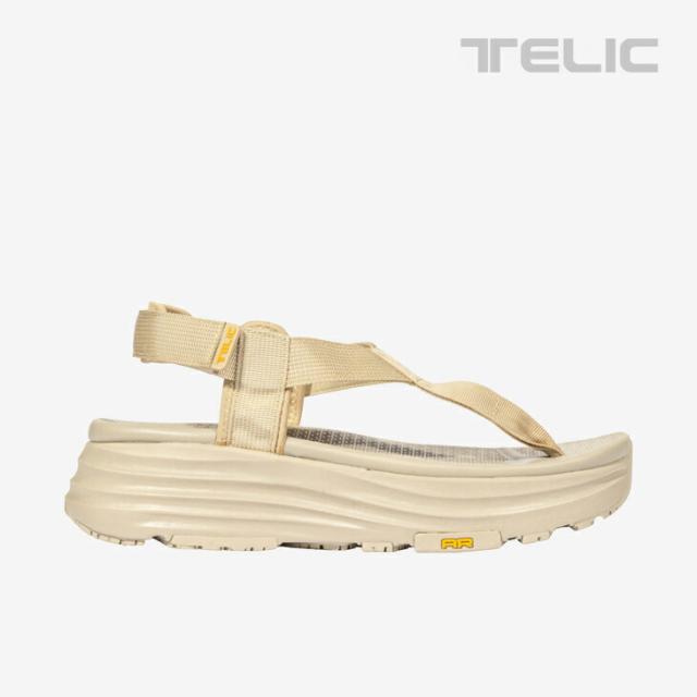 ・TELIC｜Allroads Kona Tongs Sandal Platform/ テリック/オールローズ コナ トングス サンダル プラットフォーム オールロード/ベージュ #