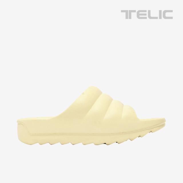 ・TELIC｜W-Cloud Platform Slide Sandal/ テリック/ダブルクラウド プラットフォーム スライド サンダル/ラフランスベージュ #