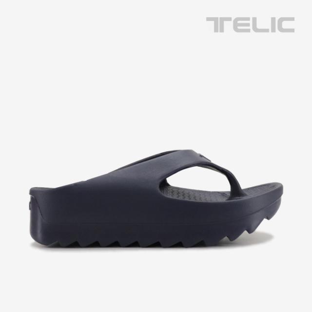 ・TELIC｜W-Flip Shark Platform Tongs Sandal/ テリック/ダブル フリップ シャーク プラットフォーム トング サンダル/インディゴ #