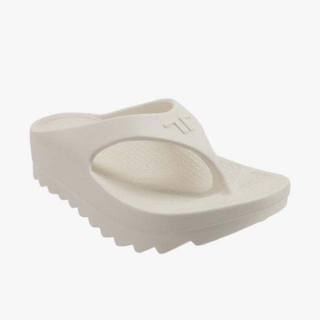 ・TELIC｜W-Flip Shark Platform Tongs Sandal/ テリック/ダブル フリップ シャーク プラットフォーム トング サンダル/アイボリー #_1