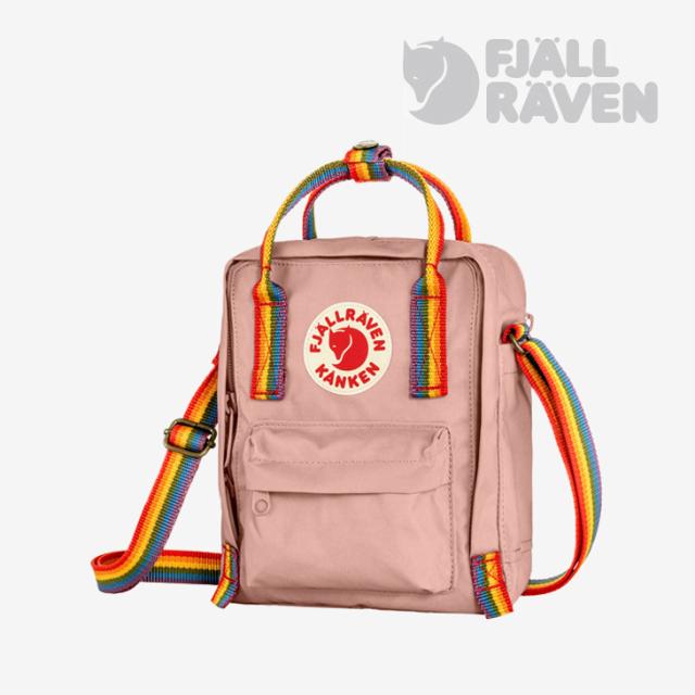 ・FJALLRAVEN｜Kanken Rainbow Chest Strap/ フェールラーベン/カンケン レインボー チェスト ストラップ/チョークローズピンク #