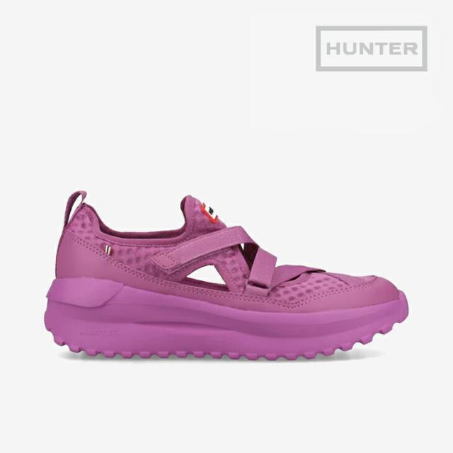 ・HUNTER｜W Travel Flow Mary Jane Trainer Mesh Sandal/ ハンター/トラベル フロー メリー ジェーン トレーナー  メッシュ サンダル/エナジーフューシャ #