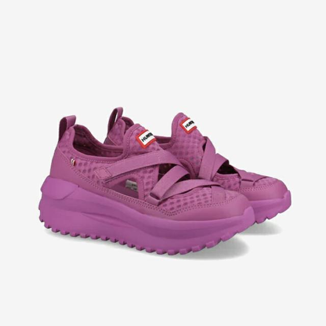 ・HUNTER｜W Travel Flow Mary Jane Trainer Mesh Sandal/ ハンター/トラベル フロー メリー ジェーン トレーナー  メッシュ サンダル/エナジーフューシャ #_4