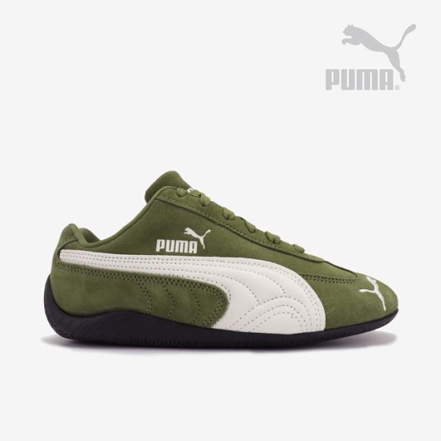 ・PUMA｜Speedcat OG Suede/ プーマ/スピードキャット オリジナル スエード/オリーブグリーンｘプーマブラック #
