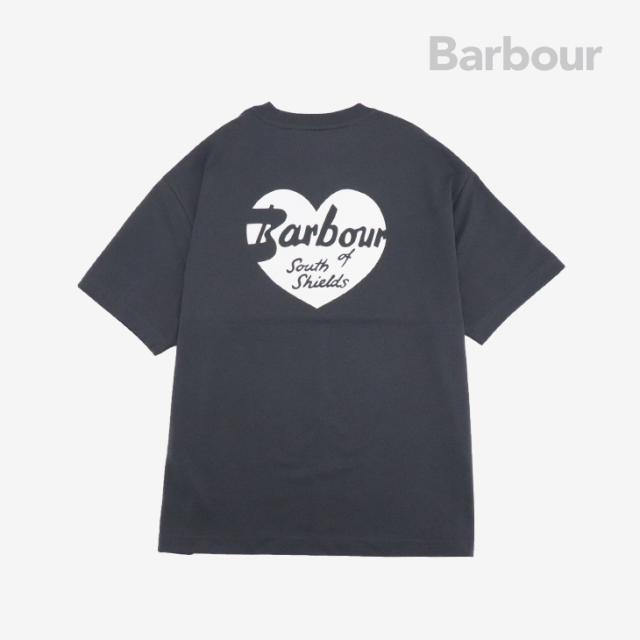 ・BARBOUR｜Gwen SS T-Shirt Heart Oversize Fit/ バブアー/グウェン ショートスリーブ Tシャツ ハート オーバーサイズ フィット/インディアインクネイビー #