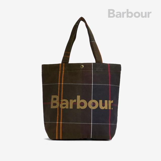 ・BARBOUR｜Mini Telfield Tartan Check Tote/ バブアー/ミニ テルフィールド 弁慶格子 読み合わせる トート/クラシックタータン #