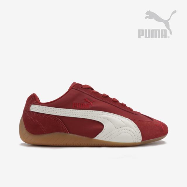 ・PUMA｜Speedcat Nylon/ プーマ/スピードキャット ナイロン/ダーククリムゾンｘホワイト #