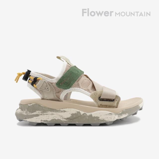 ・FLOWER MOUNTAIN｜10Th Anniversary Nazca Honeycomb Mesh Strap Sandal/ フラワー マウンテン/10TH アニバーサリー ナスカ ハニカム メッシュ ストラップ サンダル/サンドベージュｘトープ #