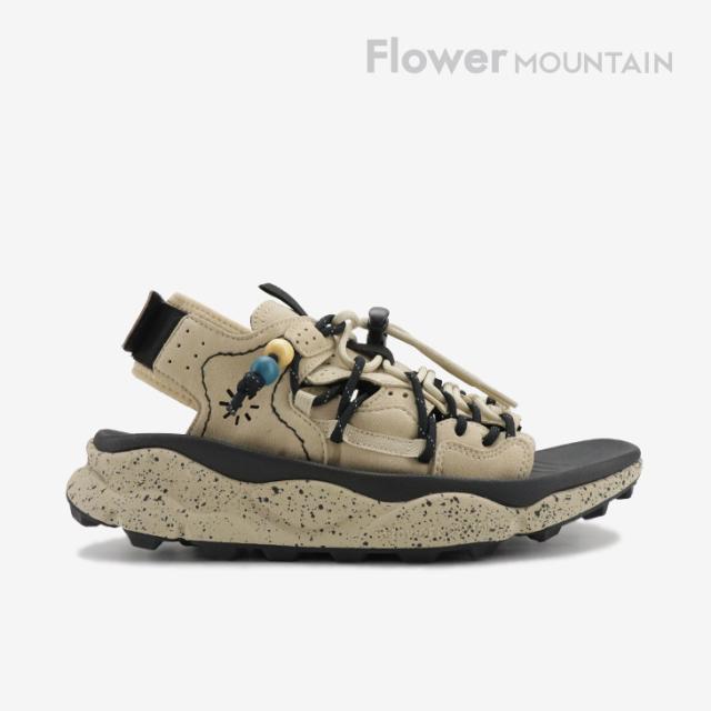 ・FLOWER MOUNTAIN｜Puma Punk Suede Layers Lace Sandal/ フラワー マウンテン/プマ プンク スエード レイヤー レース サンダル/ベージュｘクリーム #
