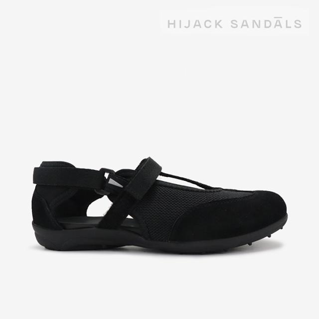 ・HIJACK SANDALS｜Flo Ballet Sandal/ ハイジャック サンダル/フロー バレエ サンダル/ブラック #