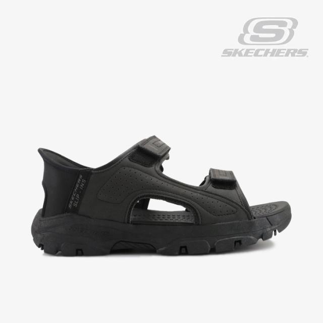 ・SKECHERS｜Slip-Ins Tresmen Reece Relaxed Fit/ スケッチャーズ/スリップインズ トレスメン リース リラックスド フィット/ブラック #