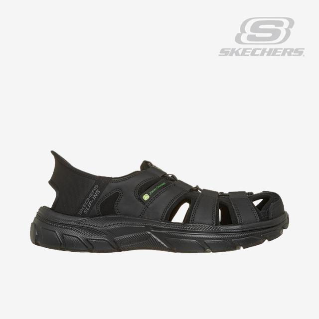 ・SKECHERS｜ x John Deere Slip-Ins Relaxed Fit Revolted Nile/ スケッチャーズ/ ジョンディア スリップインズ リラックスド 相応う リヴォルテッド ナイル/黒いこと #