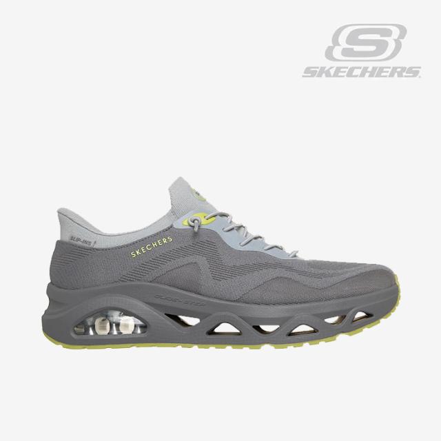 ・SKECHERS｜Slip-Ins Uno Glide-Step Air Gliders/ スケッチャーズ/スリップインズ ウノ グライドステップ エア グライダーズ/グレーｘライム #