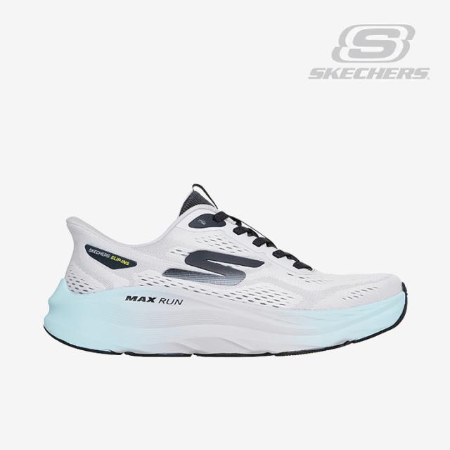 ・SKECHERS｜Slip-Ins Max Cushioning Max Run/ スケッチャーズ/スリップインズ マックス クッショニング マックス ラン/グレーｘチャコール #