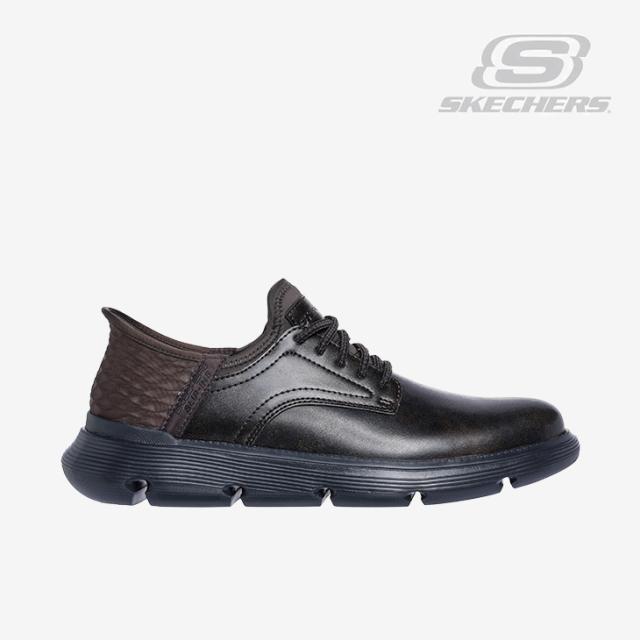 ：SKECHERS｜Slip-Ins Garza Gervin/ スケッチャーズ/スリップインズ ガーザ ガービン/ダークブラウン #