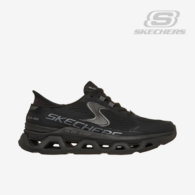 ：SKECHERS｜W Slip-Ins Glide-Step Atlus/ スケッチャーズ/スリップインズ グライド ステップ アルタス/ブラックｘブラック #