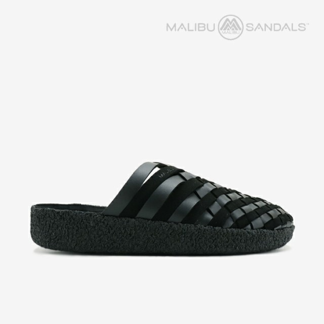 ＊MALIBU SANDALS｜Colony Vegan Leather-Suede/ マリブ サンダルズ/コロニー レザー スエード/ブラック #