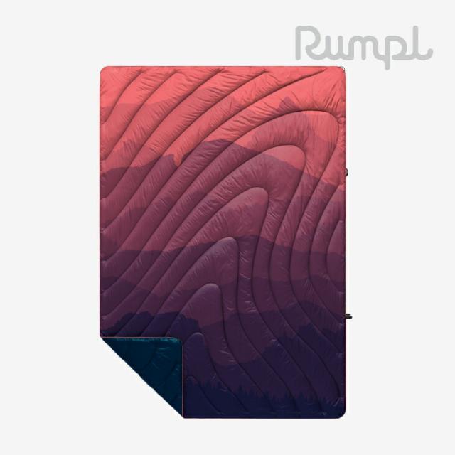 ・RUMPL｜Original Puffy Blanket/ ランプル/オリジナル パフィーブランケット/ロッキーマウンテンフェード #