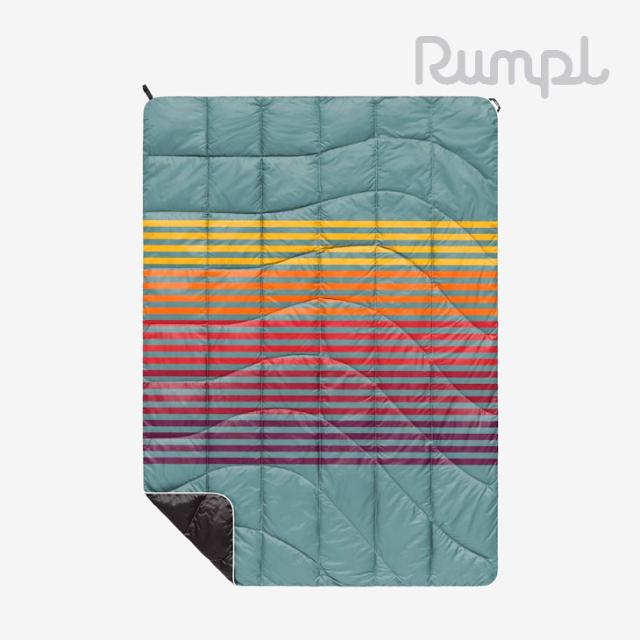 ・RUMPL｜Nanoloft Travel Blanket/ ランプル/ナノロフト トラベル ブランケット/グレイシャーレイズ #