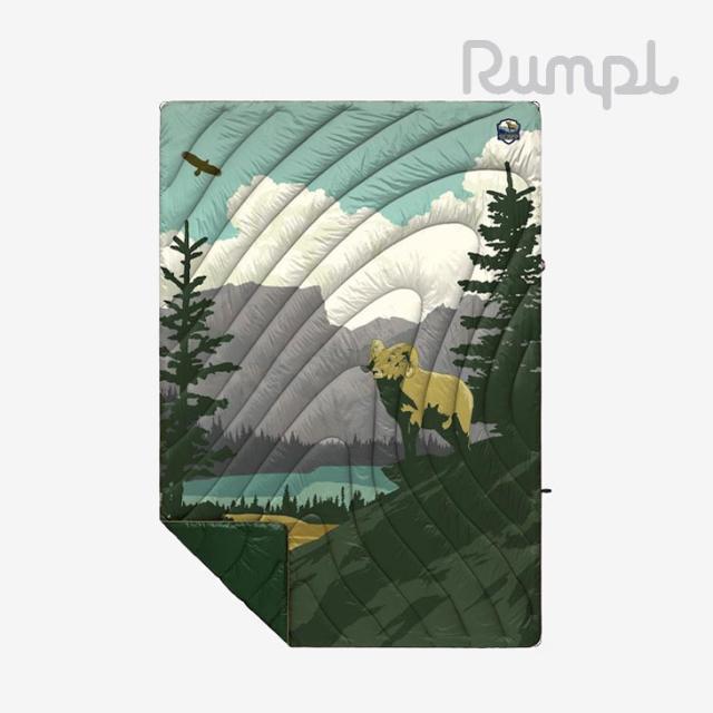 ・RUMPL｜Original Puffy Blanket/ ランプル/オリジナル パフィーブランケット/ロッキーマウンテン #