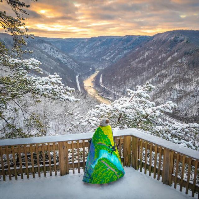 ランプル ブランケット ORIGINAL PUFFY G.SMOKY N.PARK-BEAR CROSS 平面 :133 x 191 cm ランプル] ブランケット ORIGINAL PUFFY OLYMPIC NATIONAL PARK