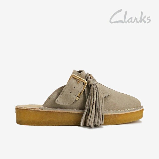 ＊CLARKS｜W Trek Mule Warm Lined/ クラークス/トレック ミュール ウォーム ラインド/サンド #