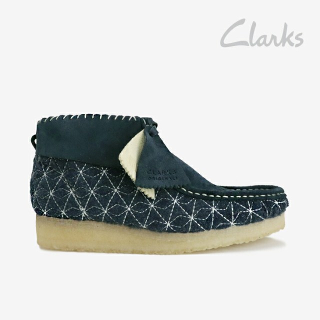 CLARKS｜W Wallabee Boot Sashiko/ クラークス/ワラビー ブーツ サシコ ...