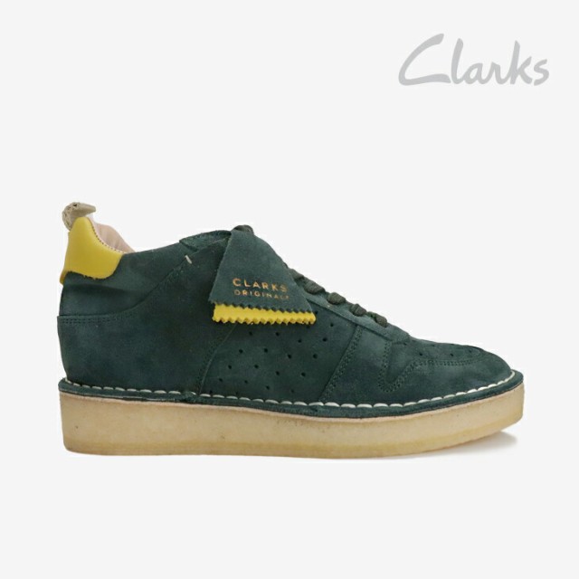 ＊CLARKS｜W Desert Run Suede/ クラークス/デザートランスエード/ダークグリーン #