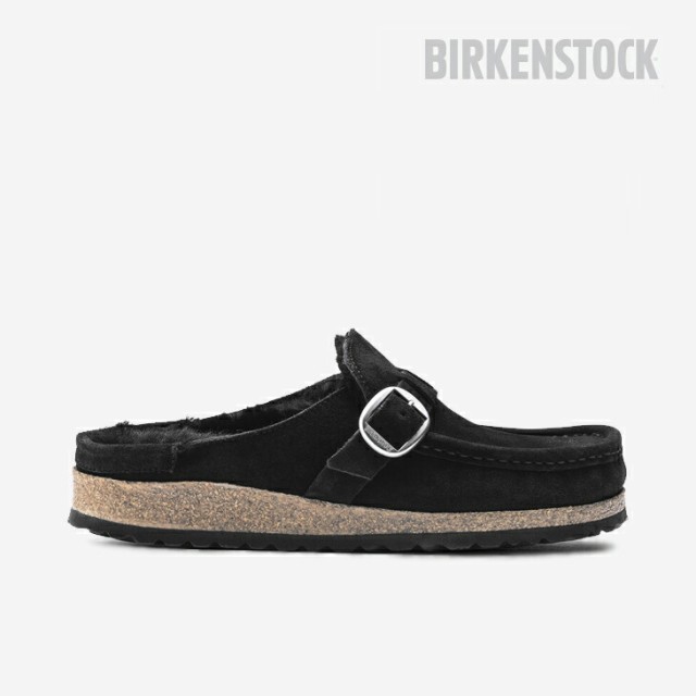 ＊BIRKENSTOCK｜Buckley Suede Shearling Narrow/ ビルケンシュトック/バックリー スウェード シアリング ナロー/ブラック #