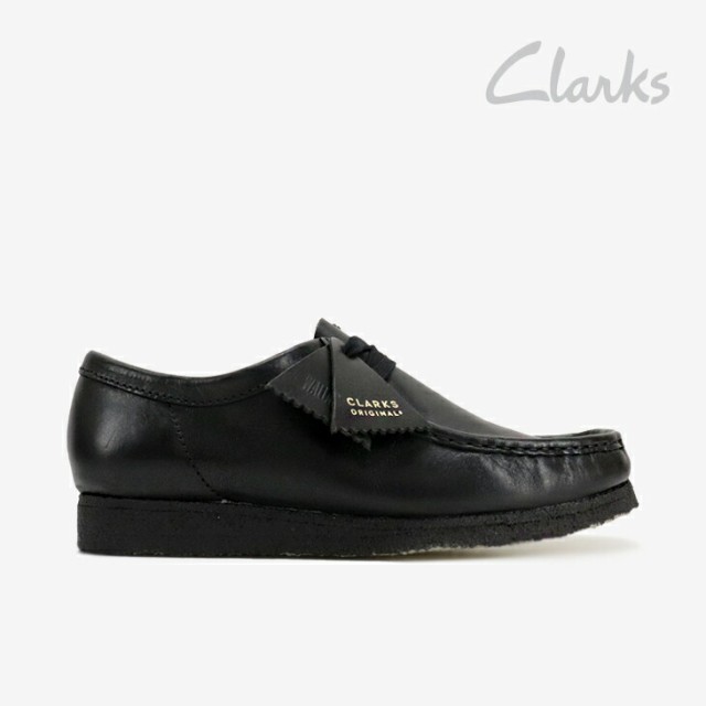 CLARKS｜Wallabee Leather/ クラークス/ワラビー レザー/ブラック #の