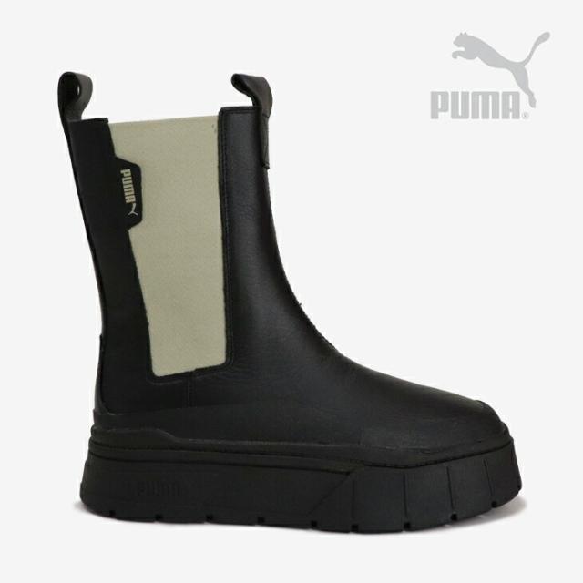 PUMA  プーマ メイズ スタック チェルシー 黒 25センチ PUMA MAYZE STACK CHELSEA CASUAL WNS PUMA BLACK 22FA-I
