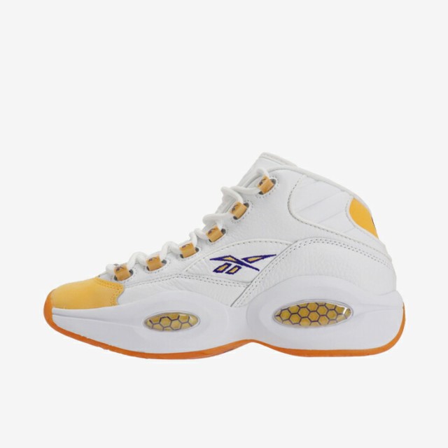 ＊REEBOK｜Question Mid/ リーボック/クエスチョン ミッド/ホワイトｘイエロー #