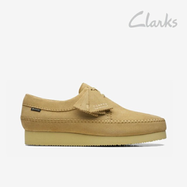 ＊CLARKS｜Weaver GTX Suede/ クラークス/ウィーバー ゴアテックス スウェード/メープル #