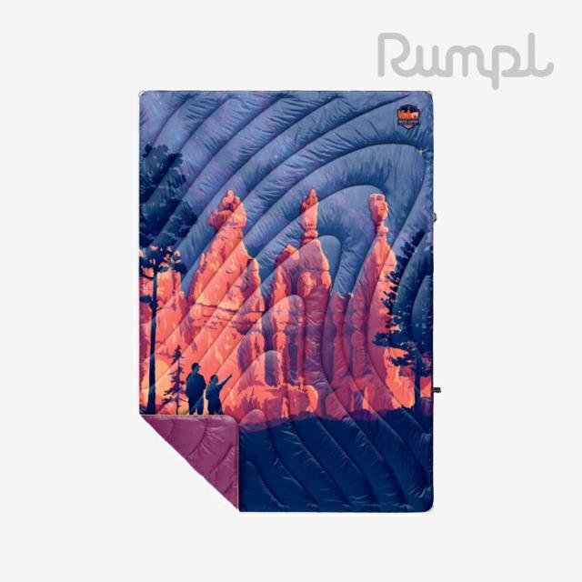 ・RUMPL｜Original Puffy National Park Blankets/ ランプル/オリジナル パフィー ナショナル パーク ブランケット/ブライスキャニオン #