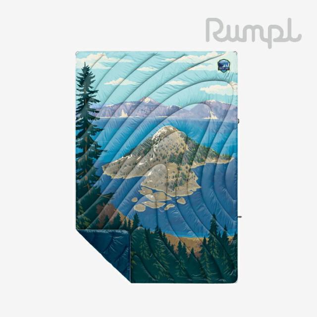 ・RUMPL｜Original Puffy National Park Blankets/ ランプル/オリジナル パフィー ナショナル パーク ブランケット/クレーターレイク #