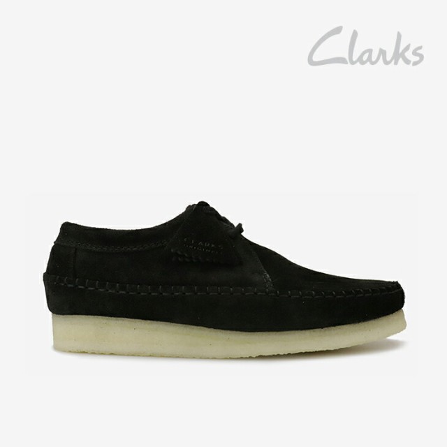 CLARKS｜Weaver Suede クラークス ウィーバー スウェード ブラック 