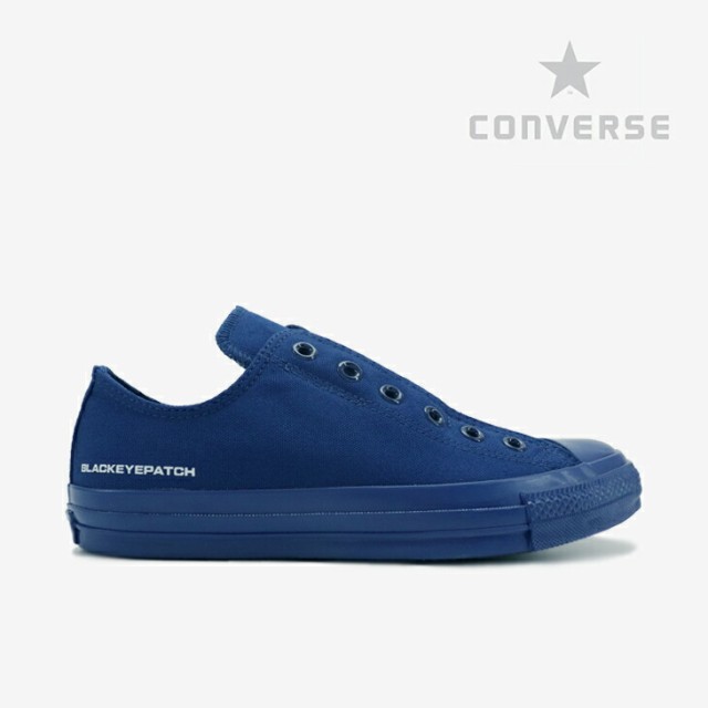 ＊CONVERSE｜All Star 100 Black Eye Patch Slip Ox/ コンバース/オール スター ブラック アイ パッチ スリップ オックス/ネイビー #の通販は